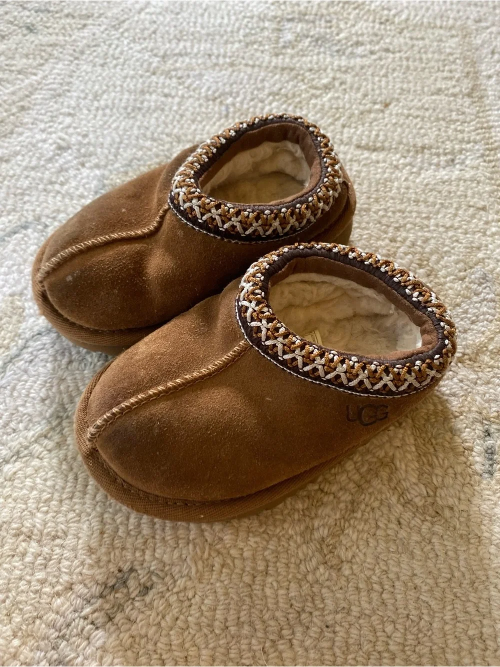 UGG Tasman Slippers Toddler Size 6C in Brown